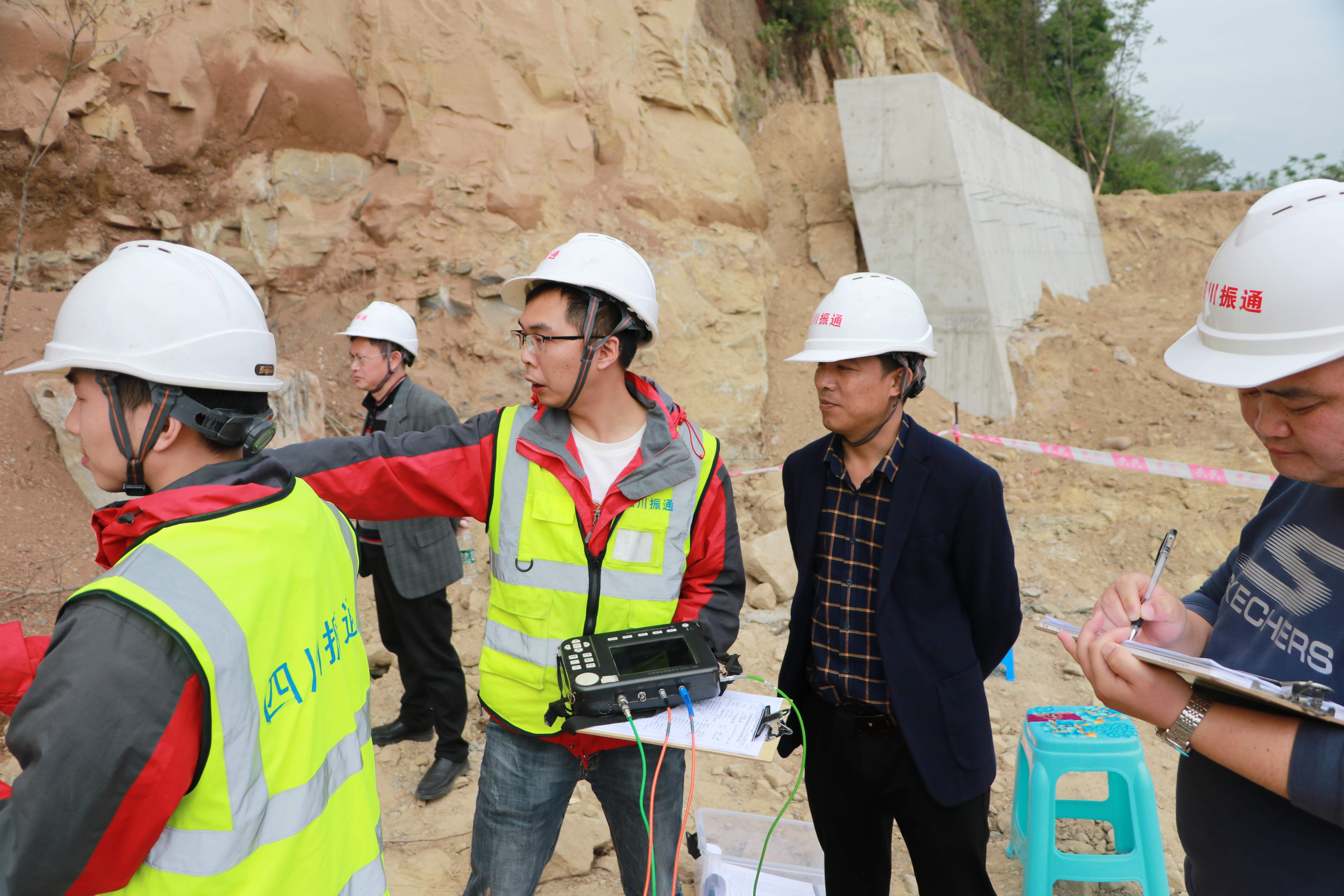 2021年OK138太阳集团内部基桩完整性比对试验活动成功举办 2021年OK138太阳集团内部基桩完整性比对试验活动成功举办